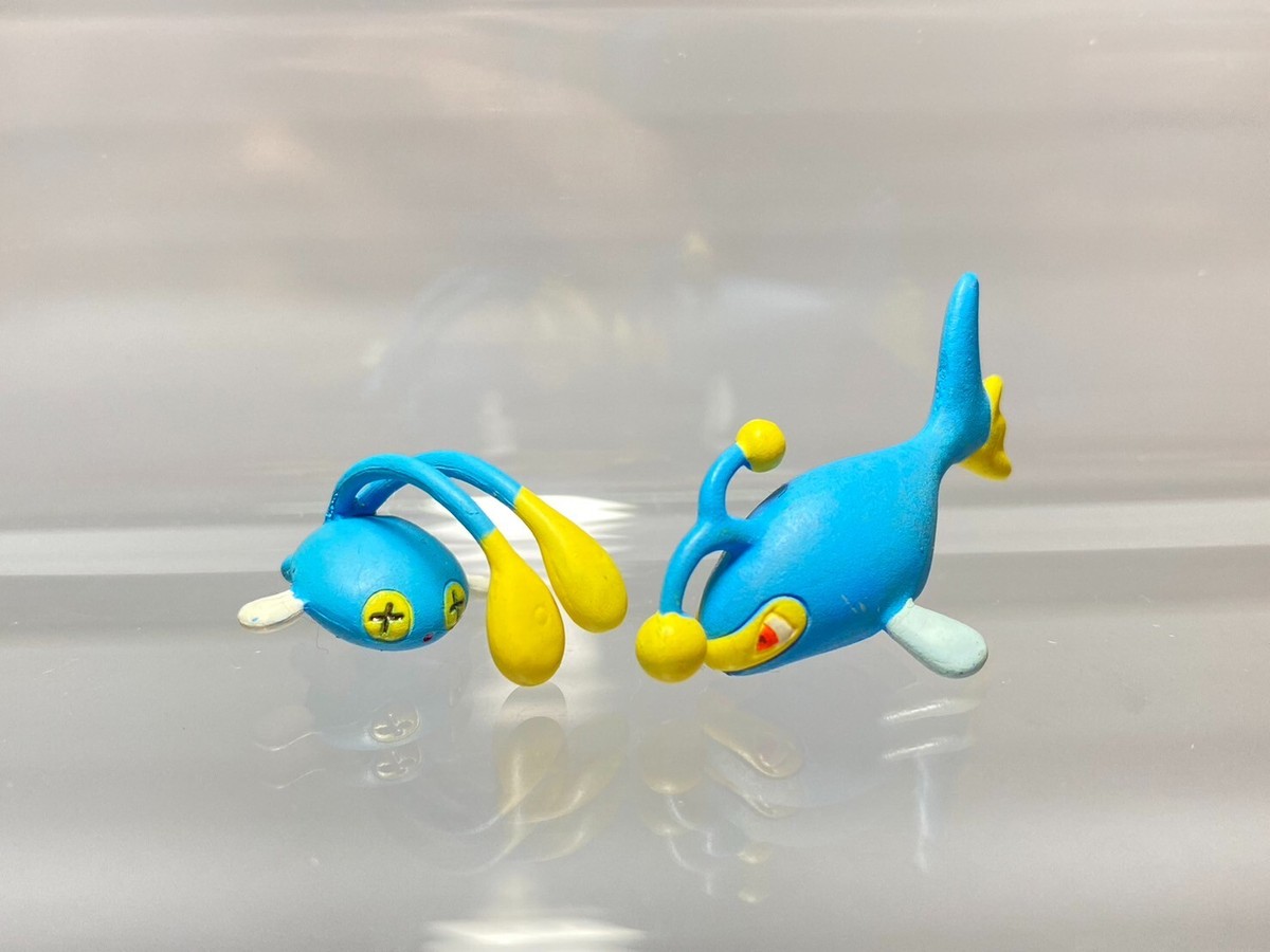 Chinchou & Lanturn CL.1 Pokemon Monster Zukan1/40 Gashapon