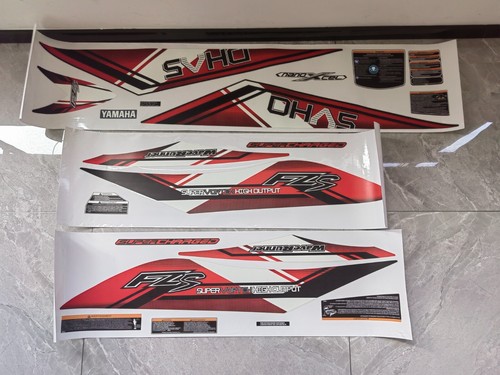 For Yamaha 2014+ FZS SVHO Super Vorteh High Output Wave Runner Decals Stickers - Picture 5 of 5