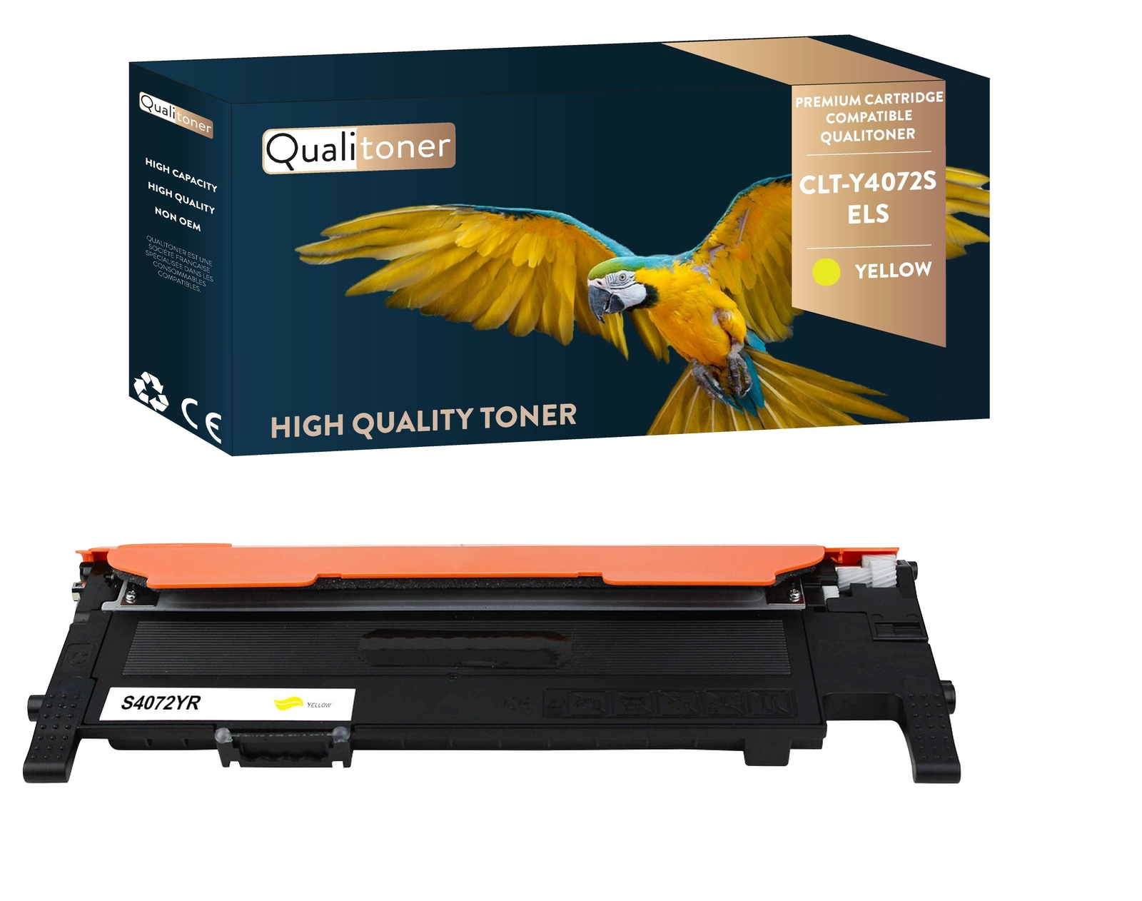 Toner CLTY4072S jaune compatible Samsung pour imprimer vos rapports