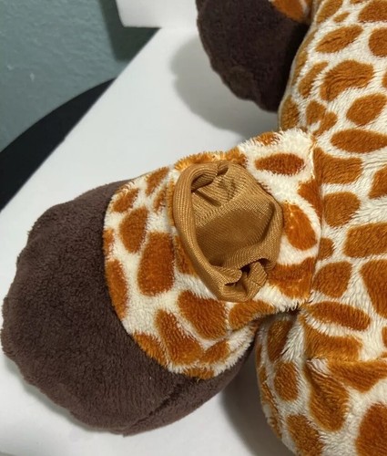 STUFFIES Sky The Giraffe Plush Toy Hidden Secret Pockets Stuffed Bag - Picture 10 of 16