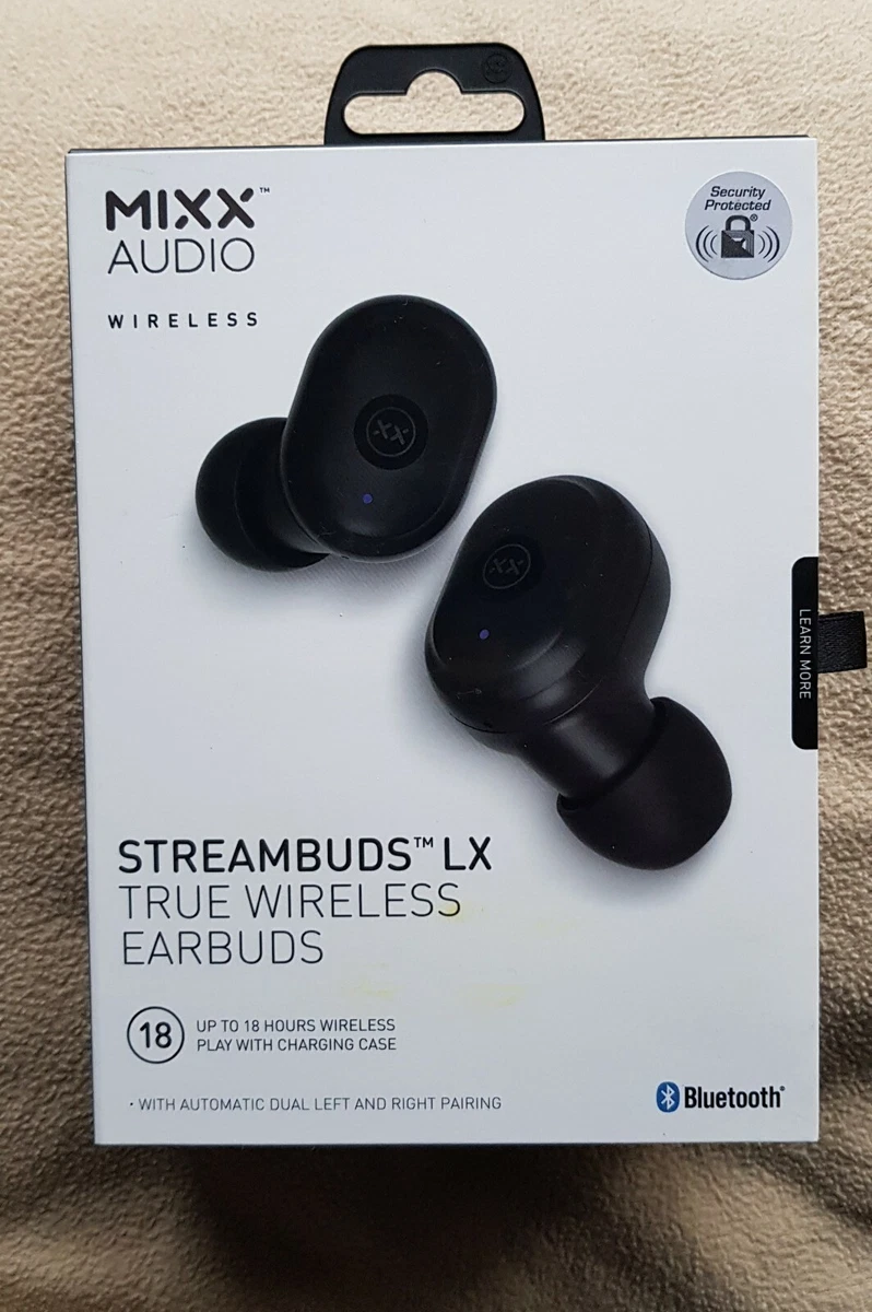 MIXX AUDIO Streambuds LX True Wireless Bluetooth Earbuds 100 New and Sealed