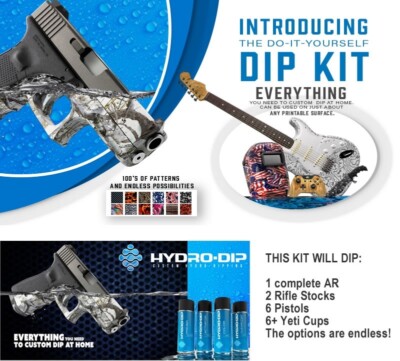 Hydro-Dip Kit 16 oz. Aerosols