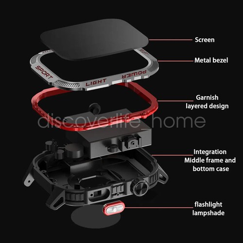 Rugged Smart Watch for Men with Bluetooth Call(Answer/Make Call) Waterproof USA - Picture 18 of 26