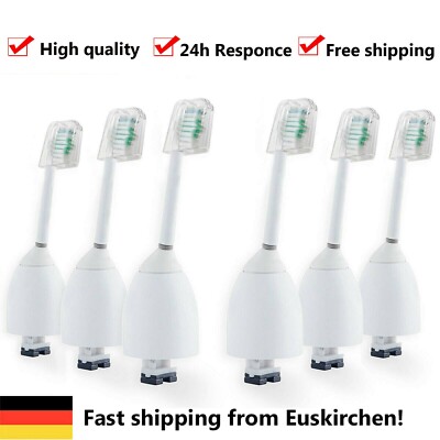 6 Pack Zahnbürste Ersatzbürstenköpfe für Philips Sonicare E-Serie HX7001