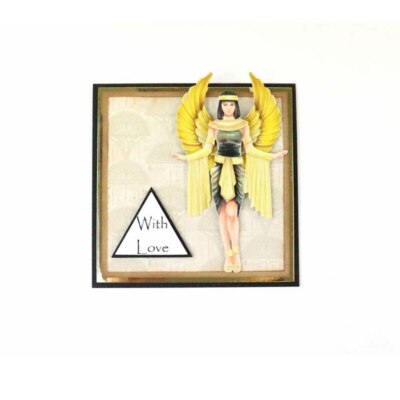 Stencil Dio Egizio: Geb - Stencil Egiziano Riutilizzabile, Per - Foto 10