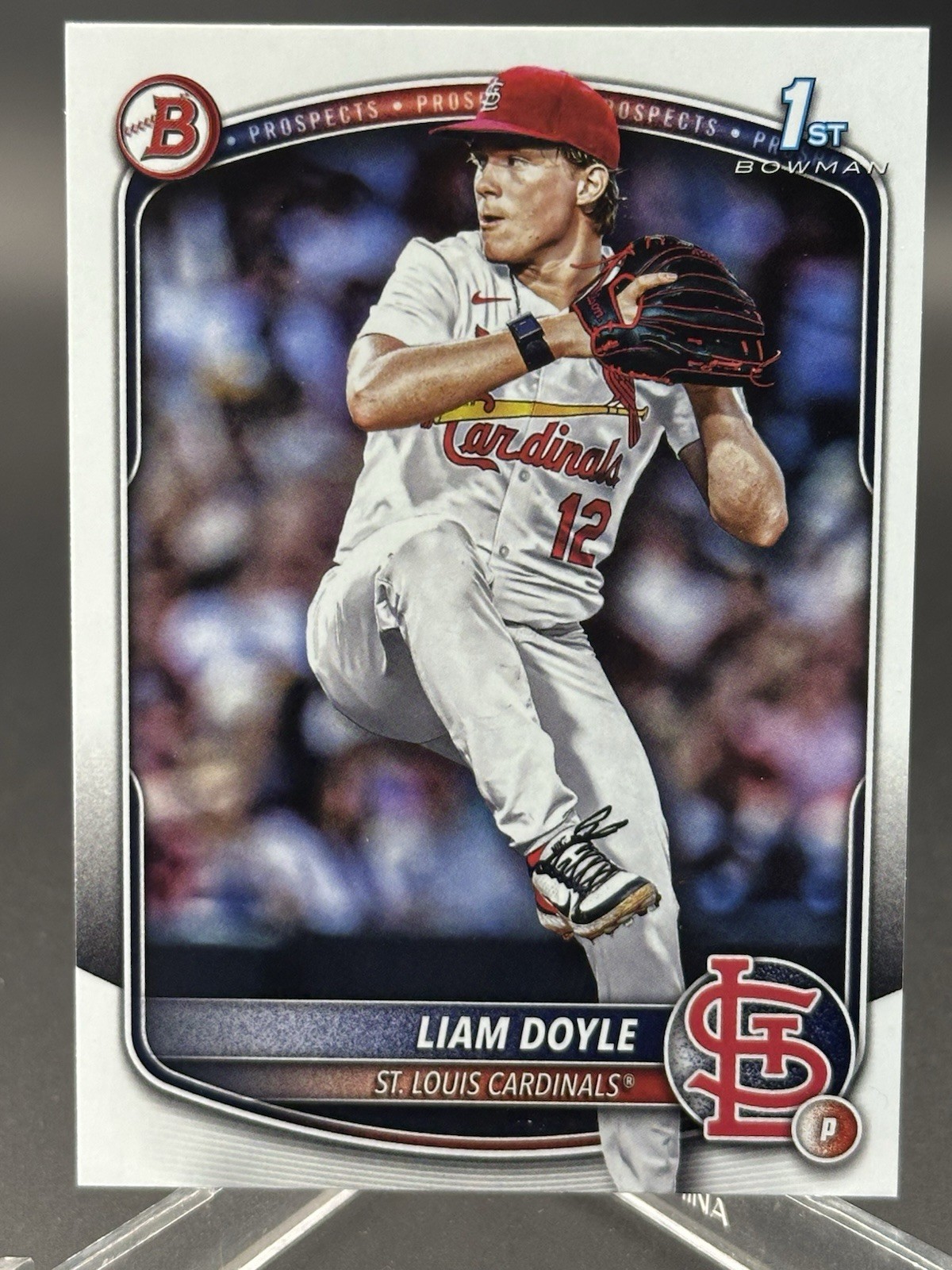 Liam Doyle 2025 Bowman Draft 1st Bowman Paper Base St. Louis Cardinals