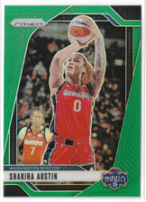 2024 Panini Prizm WNBA Green #134 Shakira Austin Washington Mystics