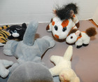 Pound Puppies Mixed Lot  of 12 Galoob  Dog, Kitty, Tiger & Pony w/ Babies  -))'  — photo 7