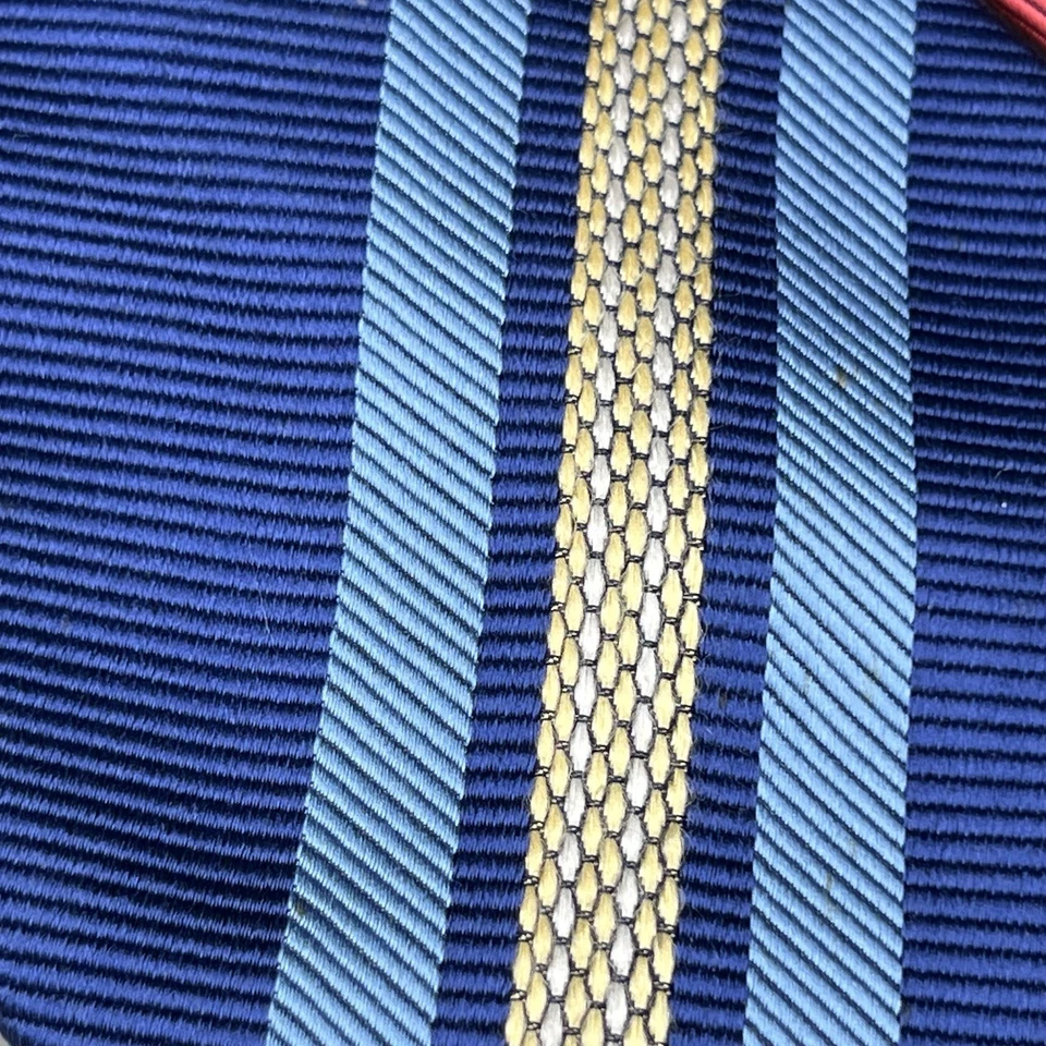 Corbata vintage a rayas multicolor Bugatchi Uomo seda hecha a mano Italia Foto 3 de 4