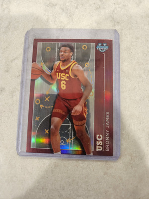 2023-24 Bowman University Chrome - Prodigal Playmakers #PP-1 Bronny James (RC)