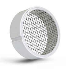 PVC Termination Cap Mesh Screen Vent Cover, Furnace & Roof Vent Cap, 2 Inch