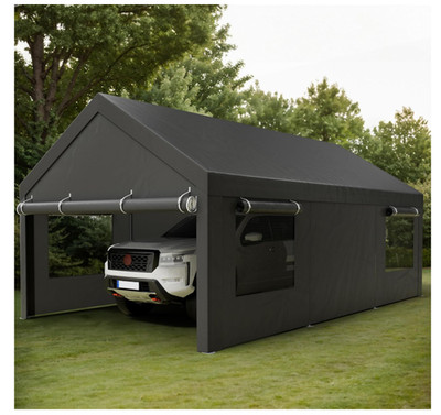 Outdoor Car Shelter Canopy Tent Heavy Duty Garage Cover