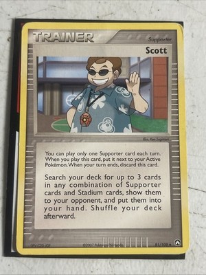 Scott 81/108 Pokémon Power Keepers Cards