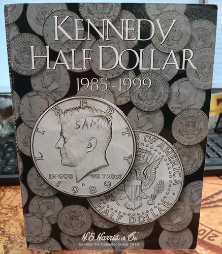 Kennedy Half Dollar 1985-1999 Starter Book    TP-0857