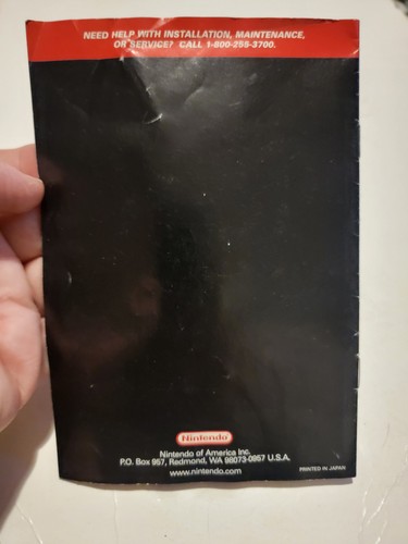 Space Invaders Super Nintendo Instruction booklet - Picture 3 of 3