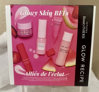 Glow Recipe   Glowy Skin BFFs   Sephora Beauty Insider 5 Piece Set NIB   Drops