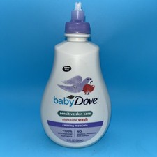Baby Dove Sensitive Skin Care Baby Night Time Wash /Calming Moisture 13 OZ