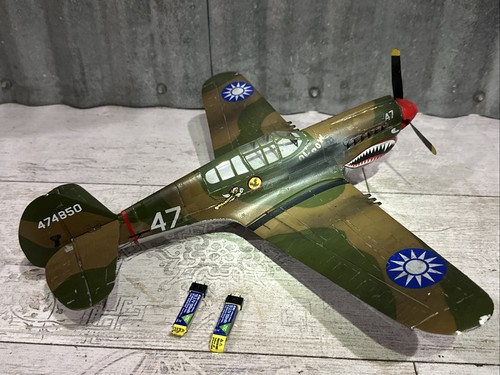 BNF RC AIRPLANE UMX P-40 WARHAWK VERY GOOD CONDITION! Just Add Transmitter! - Picture 6 of 15