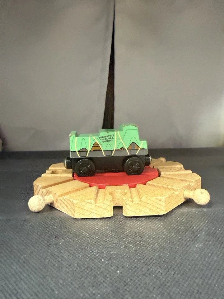 Thomas Friends 2003 Wooden Railway Duke Duchess Coach Tank Engine Furniture - Image 2 of 4
