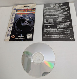 Mortal Kombat II 2 Acclaim Sega Saturn Complete In Box Authentic 1996