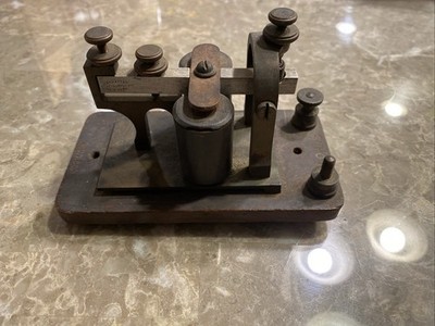 Western Union TELEGRAPH C0 WUTCo  Sounder 4 Ohms Manhattan Electric Supply Co.