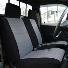 Front Bench Seat Cover For Toyota Pickup 1987-1994 Molded Headrest And Small...