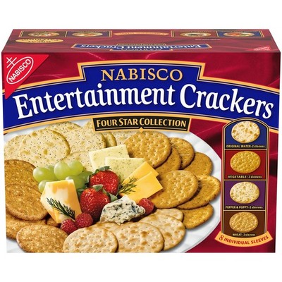 Nabisco Entertainment Crackers Variety Pack 40 Ounce Bulk Snack Assortment
