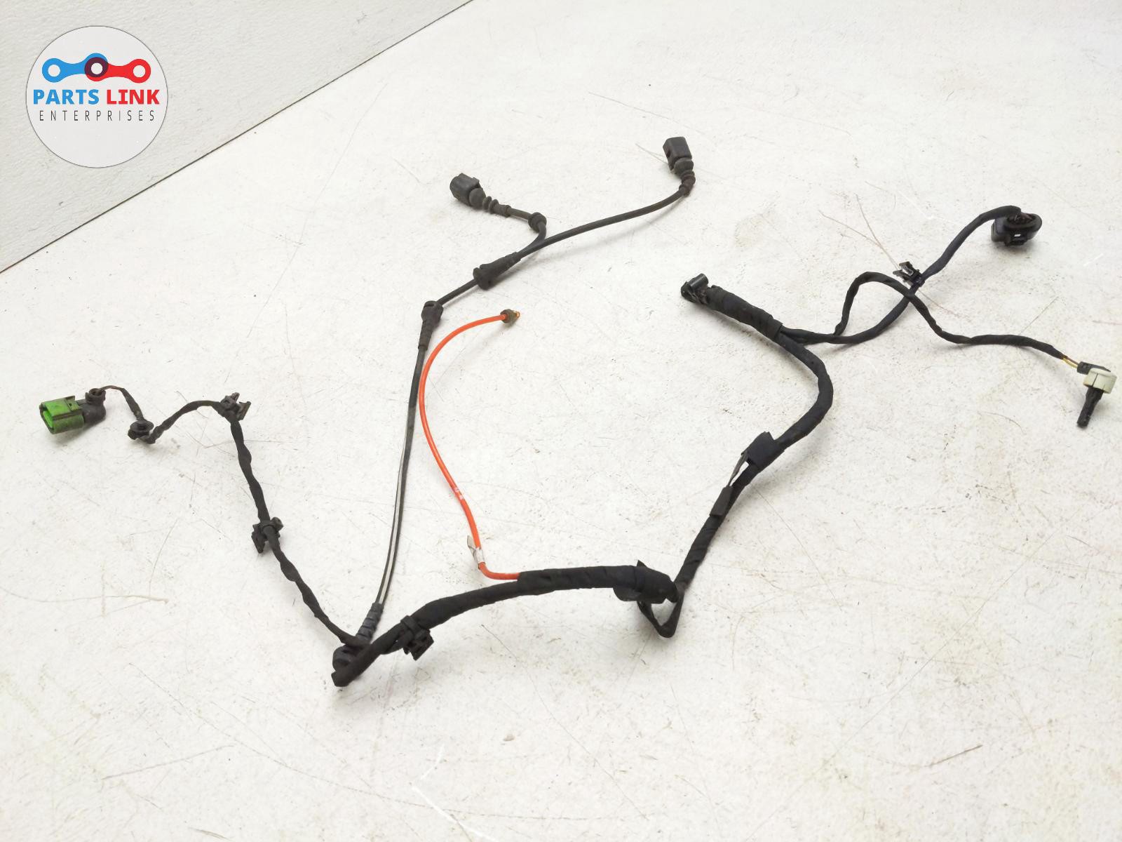 2014-2020 BENTLEY BENTAYGA FRONT LEFT SHOCK TOWER PLUGS HARNESS WIRING PIGTAIL
