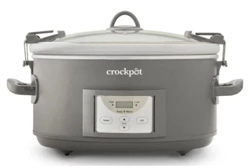 Crock-Pot Programmable 7-Quart Cook and Carry Locking Lid Slow Cooker