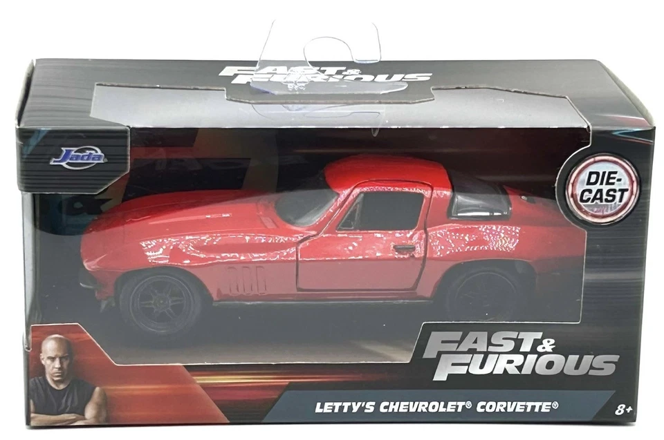 JADA LETTY’S CHEVROLET CORVETTE FAST & FURIOUS 1:32 SCALE - Image 2 of 2