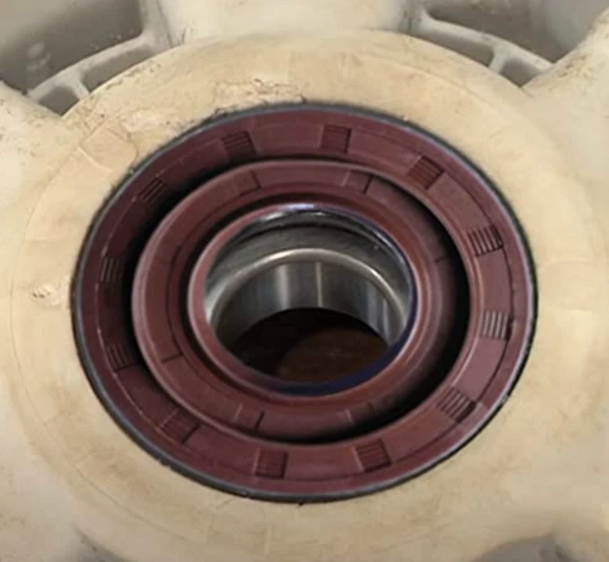 Kit de rodamientos y sellos para bañera de lavadora de carga frontal para LG WM2301HR WM2233HS WM2487HWM Foto 3 de 4