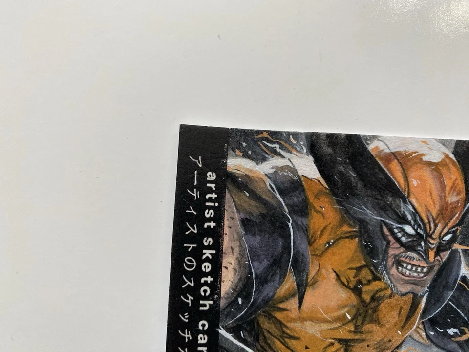2025 Rivals Japan Studio MARVEL Wolverine Sketch Card 1/1 - Image 4 of 4