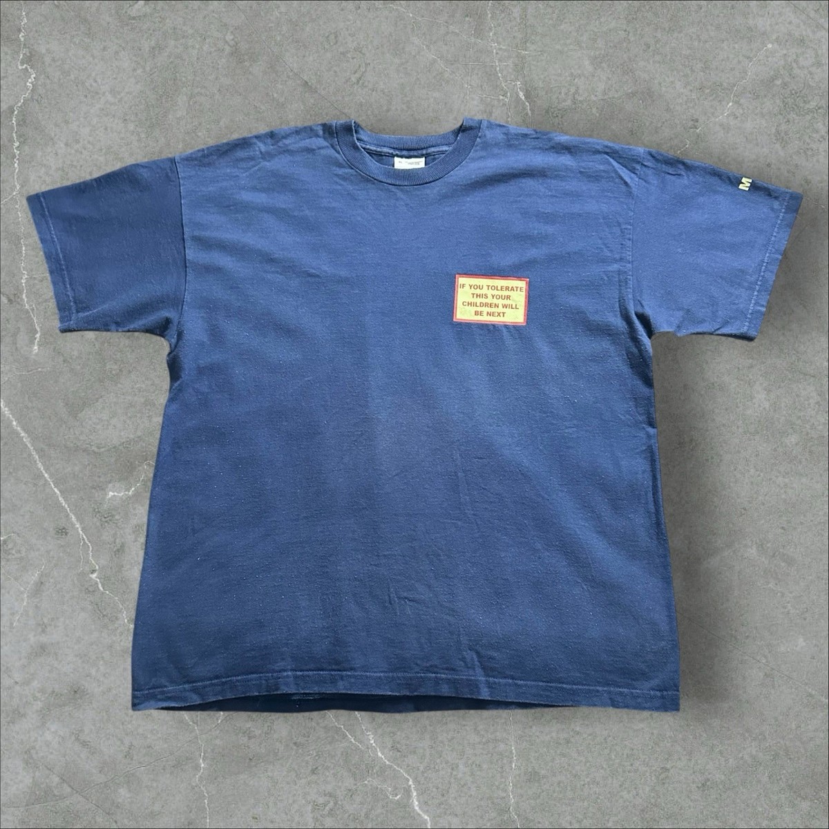 1990s Manic Street Preachers “If You Tolerate This” Promo Tee Blue 