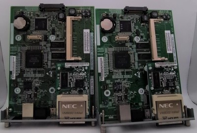 Lot of 2 NEC UNIVERGE SV8100 CD-CP00-US PZ-VM21 VM8000 Main processor Card