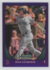 2011 Bowman Draft Chrome Retail Purple Refractor Ryan Lavarnway #83 0b5