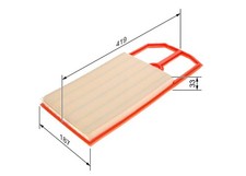 BOSCH Luftfilter 1 457 433 716 für VW SEAT SKODA