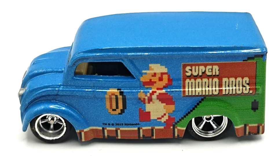 Hot Wheels Super Mario Bros Entrega de Lácteos Jinetes Reales Cultura Pop Usado Foto 2 de 4