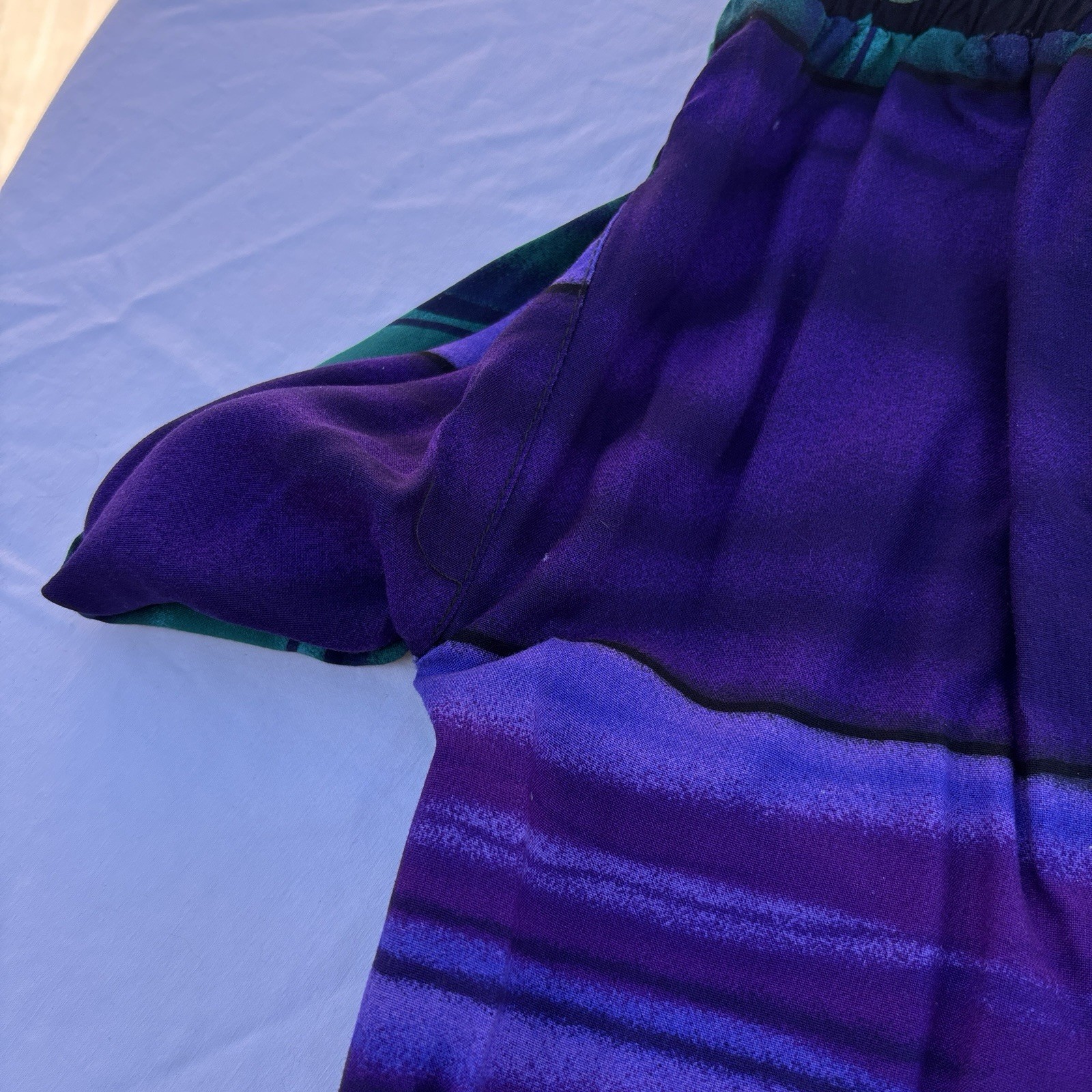 Bobbie Brooks Women's Multicolor 100% Rayon Top & Short Set 2XL thumbnail 14