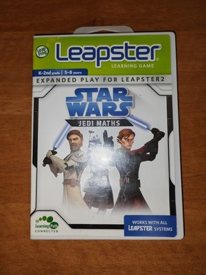 Leapster Lernspiel Star Wars Jedi Mathe Klasse K-2. 5-8 Jahre  