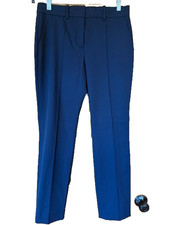 Tory Burch Sport Pants Women 4 Navy Slim Stretch Golf Work Travel NWT