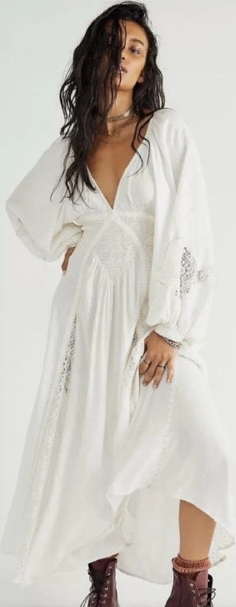 White Lace Long Sleeve Dresses for Women for sale | eBay
