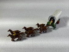 Early Lesney Pre Matchbox Horse Drawn Wagon With Side Water Barrels