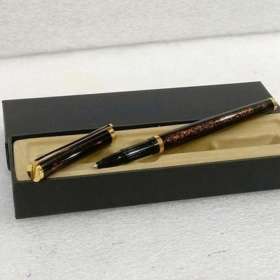 Vintage ST Dupont Classique GT Rollerball Pen Gold Dust Chinese Lacquer VP655