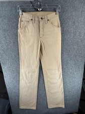 VTG Wrangler Blue Bell Beige Jeans Straight Cut Cotton Blend 15 ACTL 24X31