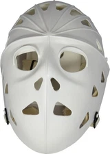 Mylec Adult Street Hockey Goalie Mask - High-Impact - Large, White 