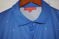 Redvanley Shirt Mens Blue Golf Performance Stretch GUC Size M