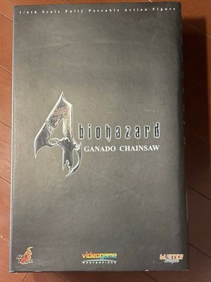 Hot Toys 1/6 Vgm05 Ganado Chainsaw Killer Biohazard4 Action Figure New SEALED