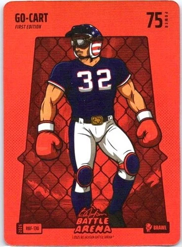 2026 Bo Jackson Battle Arena Go-Cart Red Battlefoil SP Evan Carter