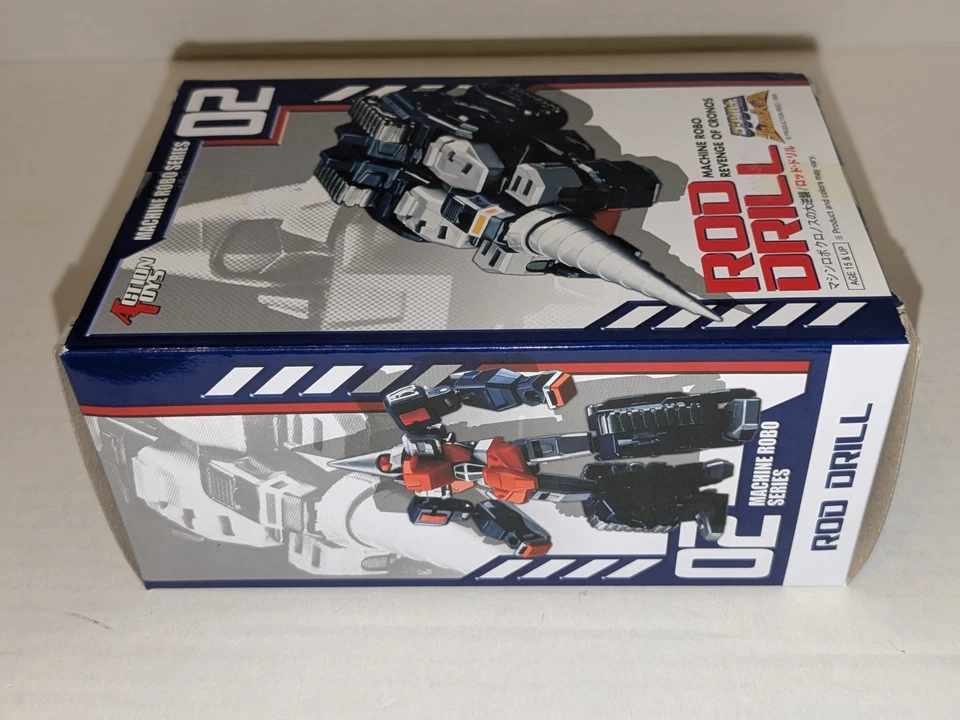 Machine Robo Series 02 Rod Drill Gobots Screw Head Action Toys MISB US Seller - Image 4 of 4