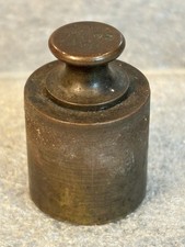 AVD W & T Avery - England Solid Brass 2 oz. Vintage Scale Weight